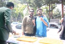گزارش تصویری اولین روز برگزاری موکب به مناسبت هفته کرامت  